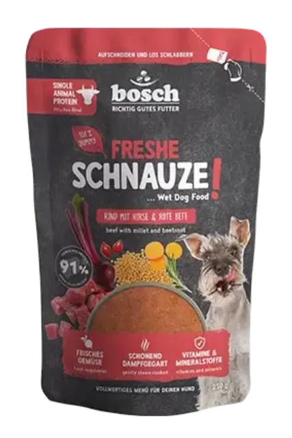 Bosch Freshe Schnauze Говядина с пшеном и свеклой
