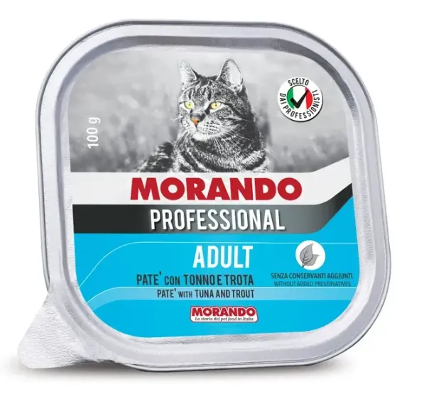 Morando Professional Сat Паштет с тунцом и форелью