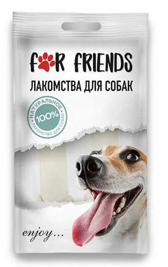 For Friends Кость узловая с кальцием (белая)