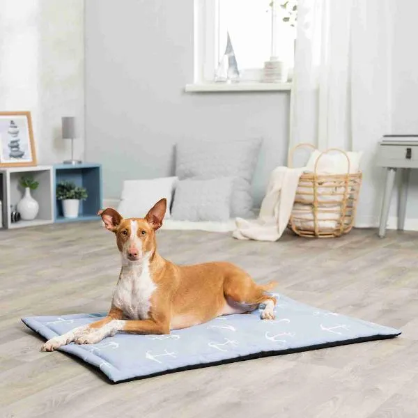 Подстилка "TRIXE" "Anchor", светло-голубая