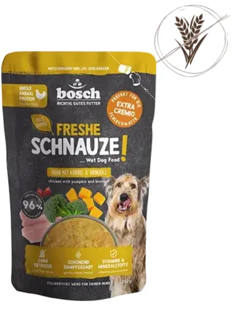 Bosch Freshe Schnauze Курица с тыквой и брокколи