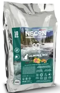 Necon Natural Wellness Adult Cat (Лосось, рис)