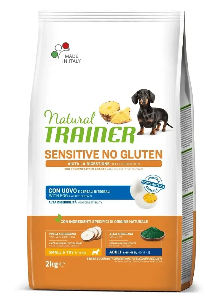 Trainer Natural Sensitive No Gluten Small&Toy Adult (Яйца)