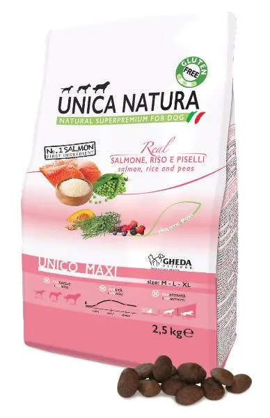 Unica Natura Unico Maxi (Лосось, рис и горох)