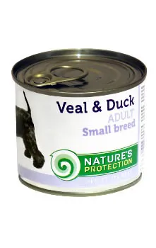Nature's Protection Adult Small Breed Veal & Duck