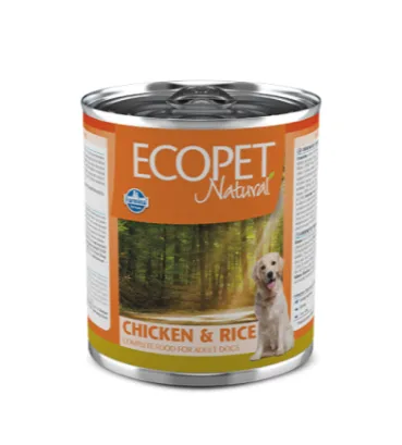 Консервы Farmina Ecopet Natural (Курица, рис)