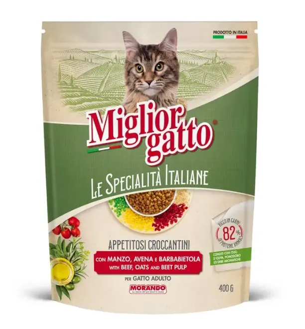 Miglior gatto Le Specialità Italiane Adult (Говядина, овес и свекла)