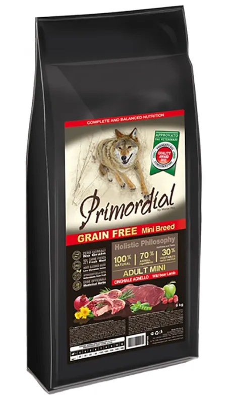 Primordial Dog Adult Mini (Дикий кабан, ягненок)
