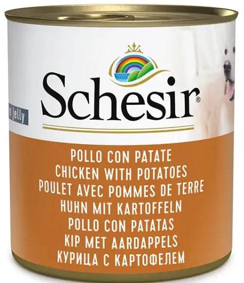 Schesir Dog Chicken Potatoes (Курица, картофель)