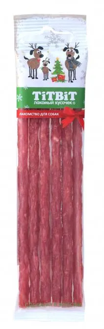 ТИТБИТ Колбаса Кальяри для собак (Новогодняя коллекция) 20 г