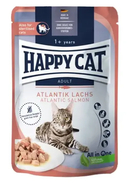 Happy Cat Culinary Кусочки в соусе (Атлантический лосось)
