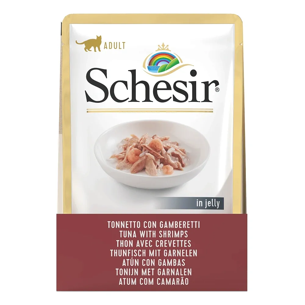 Schesir Пауч Tuna Shrimps (Тунец, креветки)