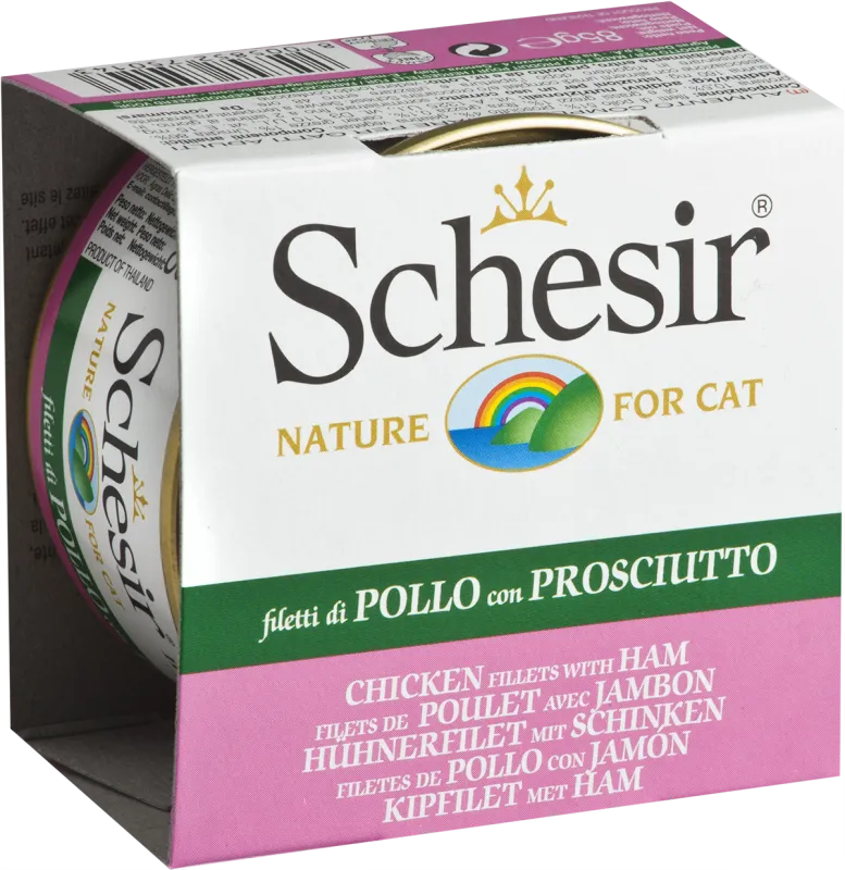 Schesir Chicken Ham (Цыпленок, ветчина) 85 г