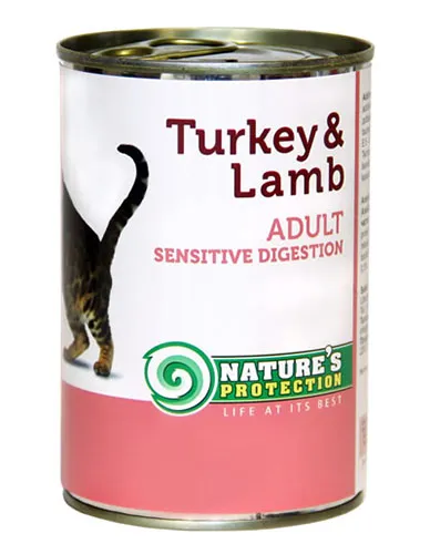 Nature's Protection Cat Sensible Digestion Turkey & Lamb