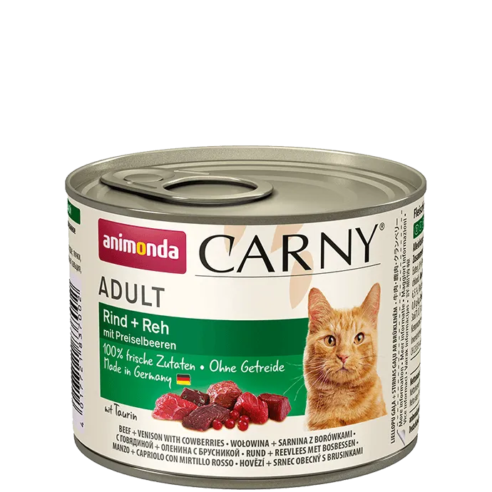 Carny Adult (говядина с олениной и брусникой)