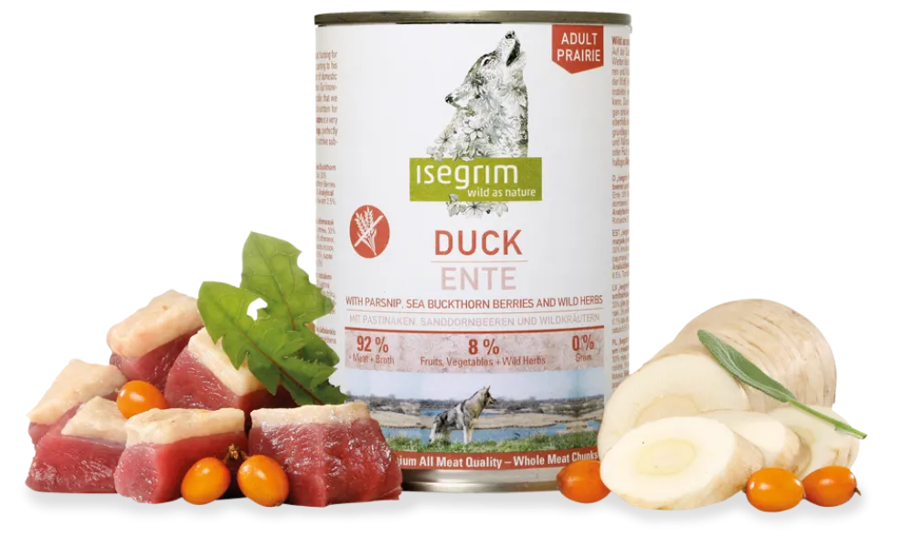 Isegrim Adult Prairie (утка+пастернак, облепиха и дикие травы)