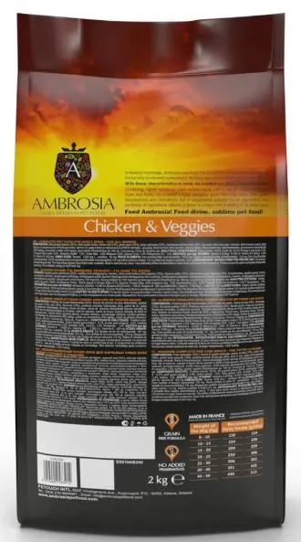 AMBROSIA Adult All Breed (Курица, овощи)