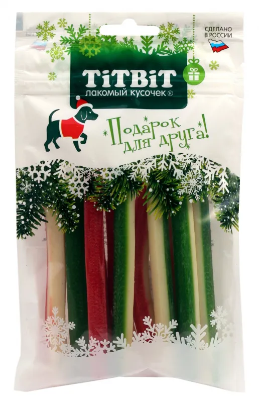 ТИТБИТ Снеки жевательные рождественские (Новогодняя коллекция)