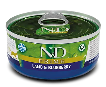 Консервы Farmina N&D Prime Cat (Ягненок, черника)