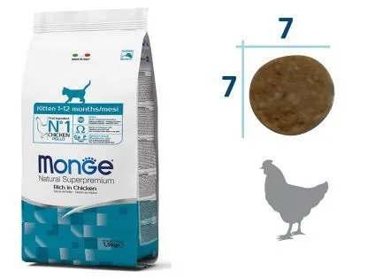 Monge Kitten (Курица)