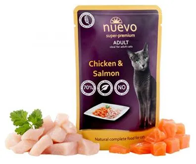 Nuevo Adult Chicken & Salmon 85 гр