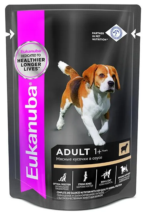 Eukanuba Adult All Breed (Ягненок в соусе)
