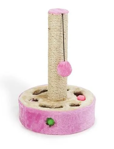 Beeztees Когтеточка-столбик с тайником, 27x27x40 см