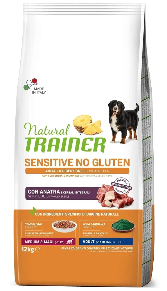 Trainer Natural Sensitive Medium&Maxi Adult (Утка)