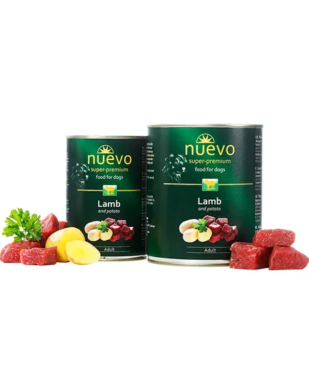 Nuevo Lamb and potato dog