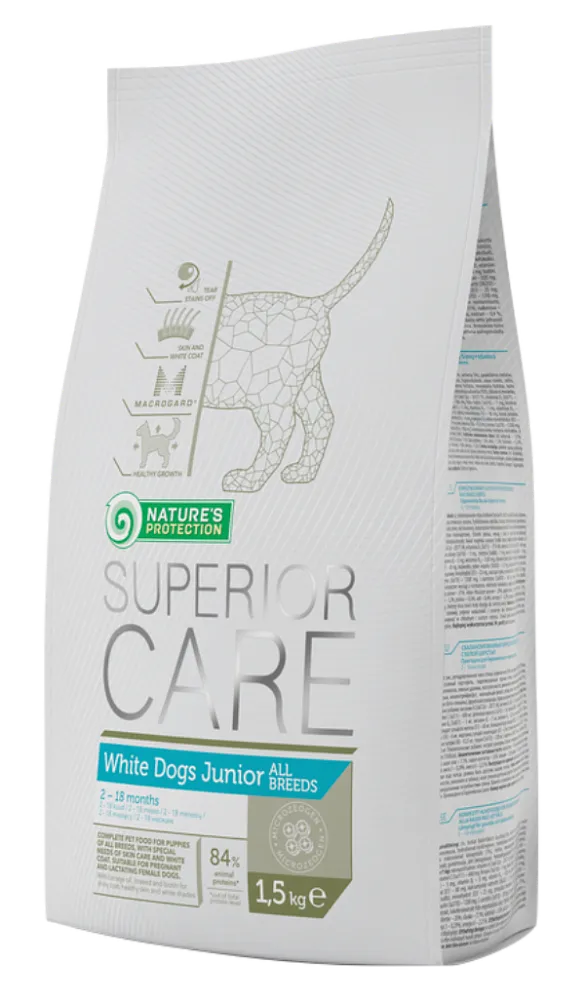 Nature's Protection SC White Dogs Junior All Breeds