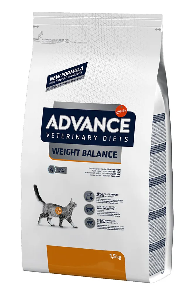 Advance VetDiet Cat Weight Balance ветеринарный корм для кошек