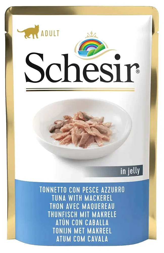 Schesir Tuna Mackerel (Тунец, макрель), 85 г