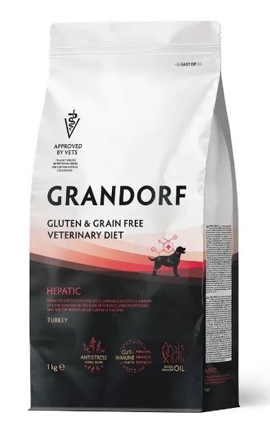 Grandorf Vet Dog Hepatic (Индейка)
