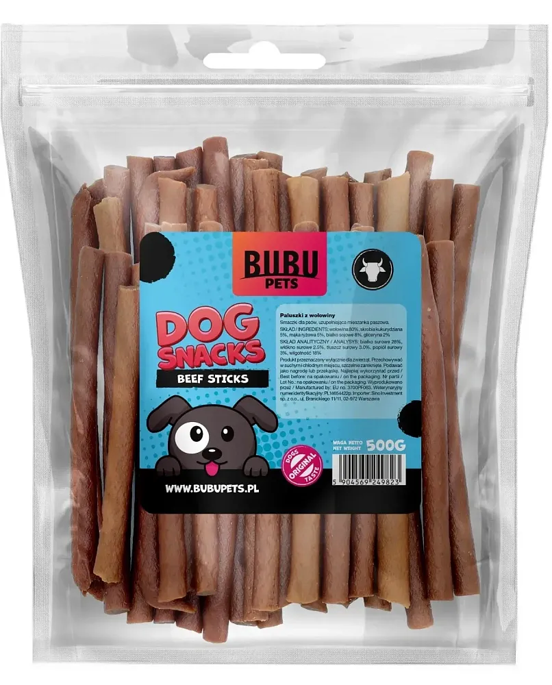 Bubu Pets Палочки из говядины