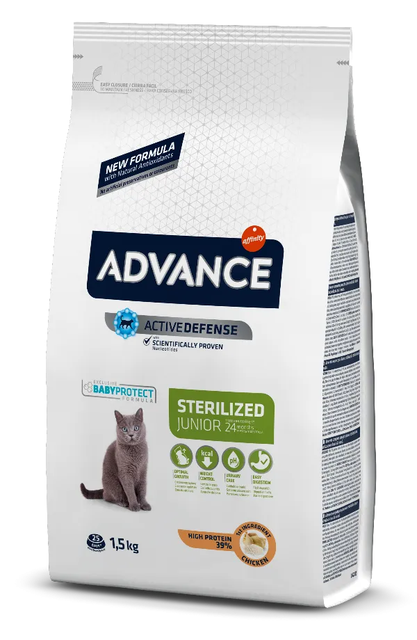 Advance Cat Young Sterilized (Курица и рис)