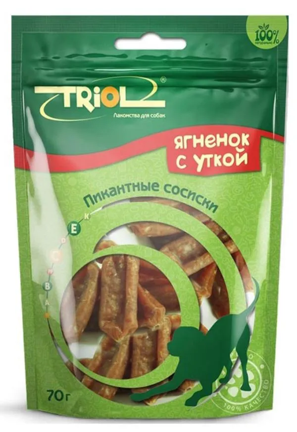 Triol PT08 Сосиски из ягненка с уткой