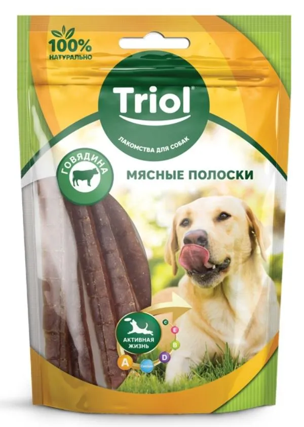 Triol PT10 Полоски из говядины
