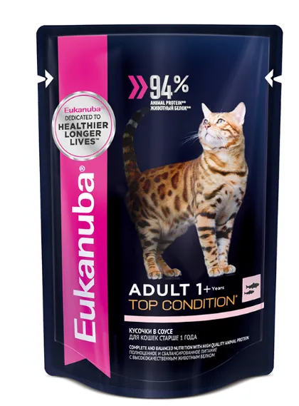 Eukanuba Adult Top Condition (Лосось в соусе)