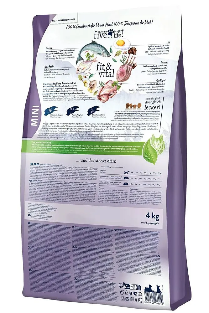 Happy Dog Mini Senior