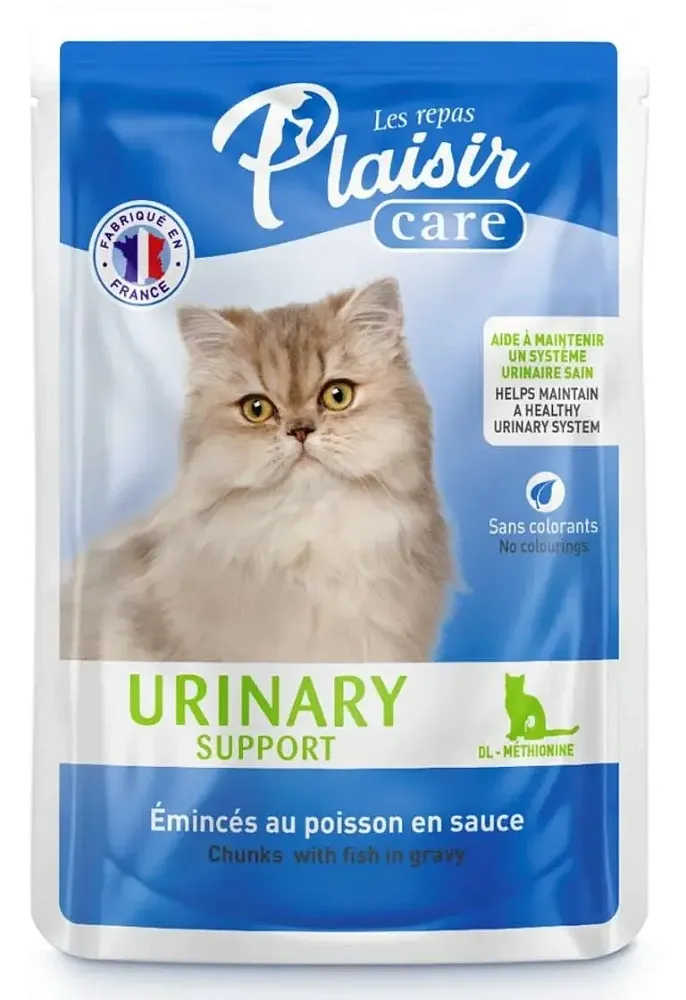 Plaisir Care Urinary Support Кусочки в соусе (Рыба)
