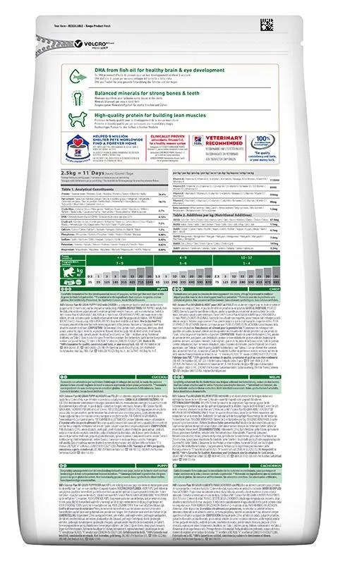 Hill's Science Plan для щенков средних пород (курица)