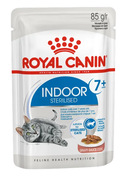 Royal Canin Indoor Sterilized 7+ (соус)