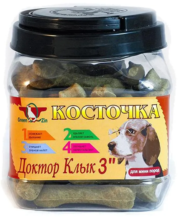 GreenQZin Доктор Клык 3 "Косточка" 730 гр