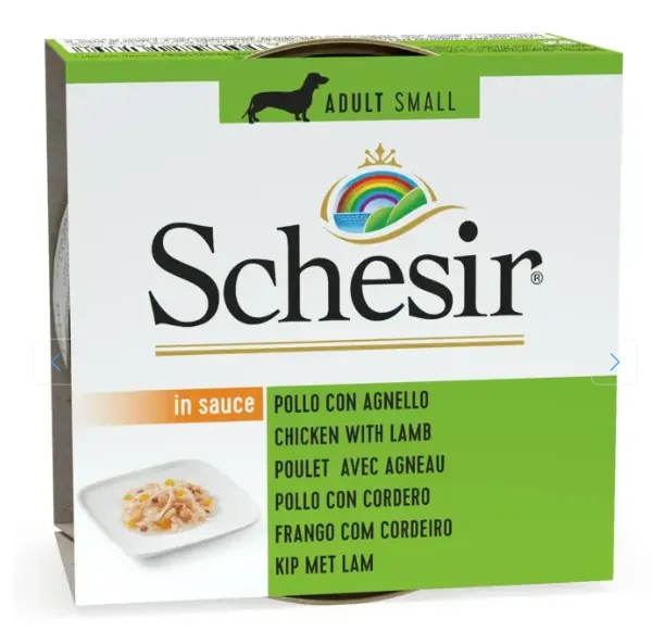 Schesir Dog Chicken Lamb (Цыпленок, ягненок)