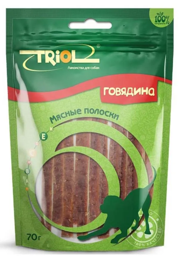 Triol PT10 Полоски из говядины