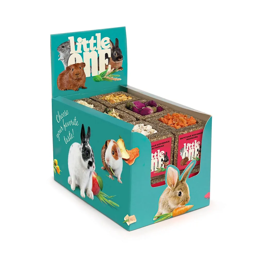 Little One Корзинка из луговых трав, ассорти (65 г)