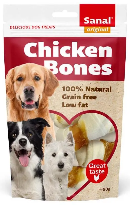 Sanal Лакомство для собак Косточка из курицы