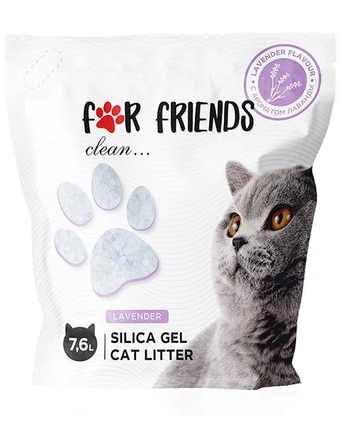 For Friends силикагелевый наполнитель (лаванда)