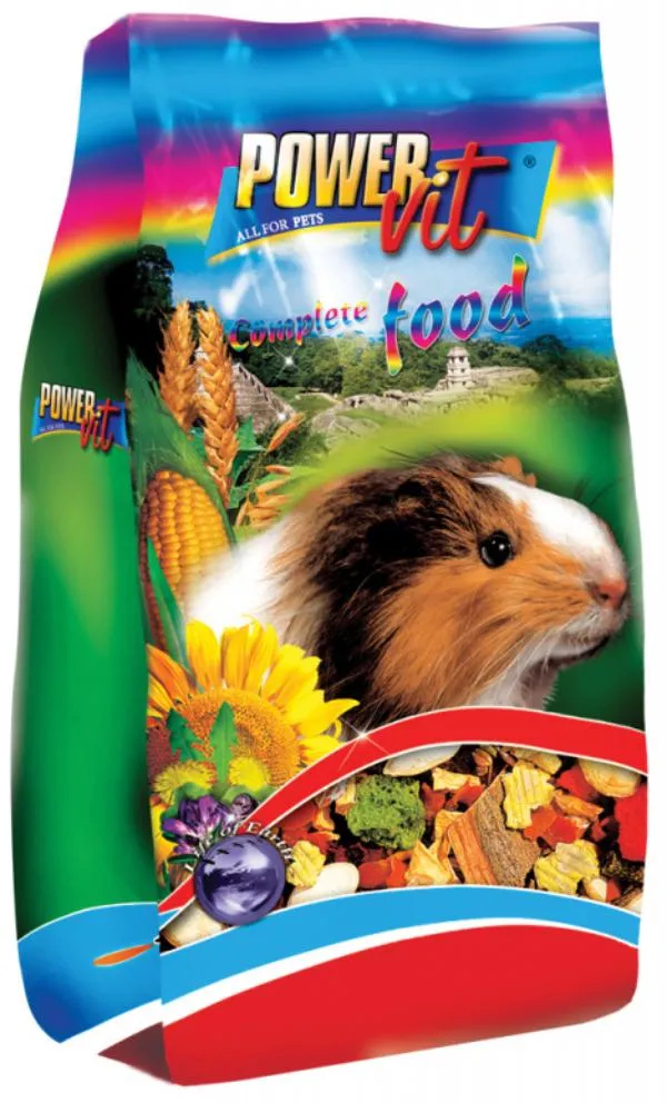 Power Vit Полнорационный корм в пакете д/морской свинки,