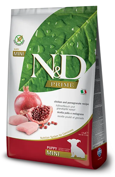 Farmina N&D Prime GF Puppy Mini (Курица и гранат)